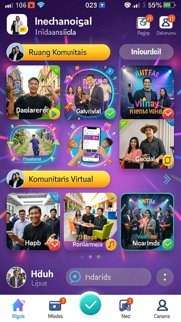 8hhh - Screenshot menunjukkan grafik menawan dari permainan.