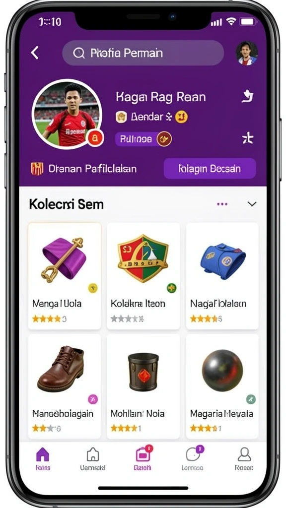balaitoto - Tampilan antarmuka yang ramah pengguna.