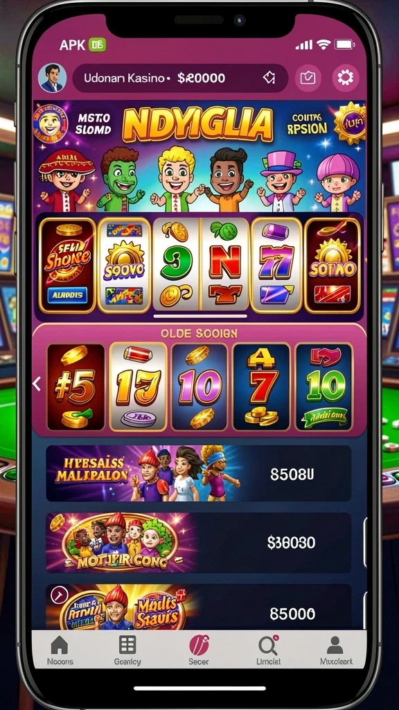 hanabi88 - Tampilan awal yang menarik dan intuitif.