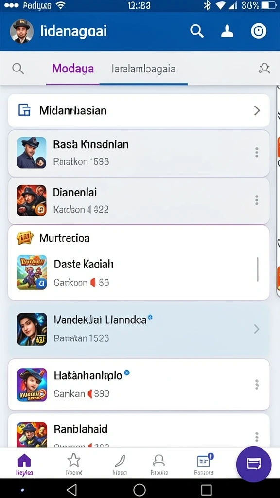 janda4d - Tampilkan antarmuka permainan yang menarik dan mudah dipahami.