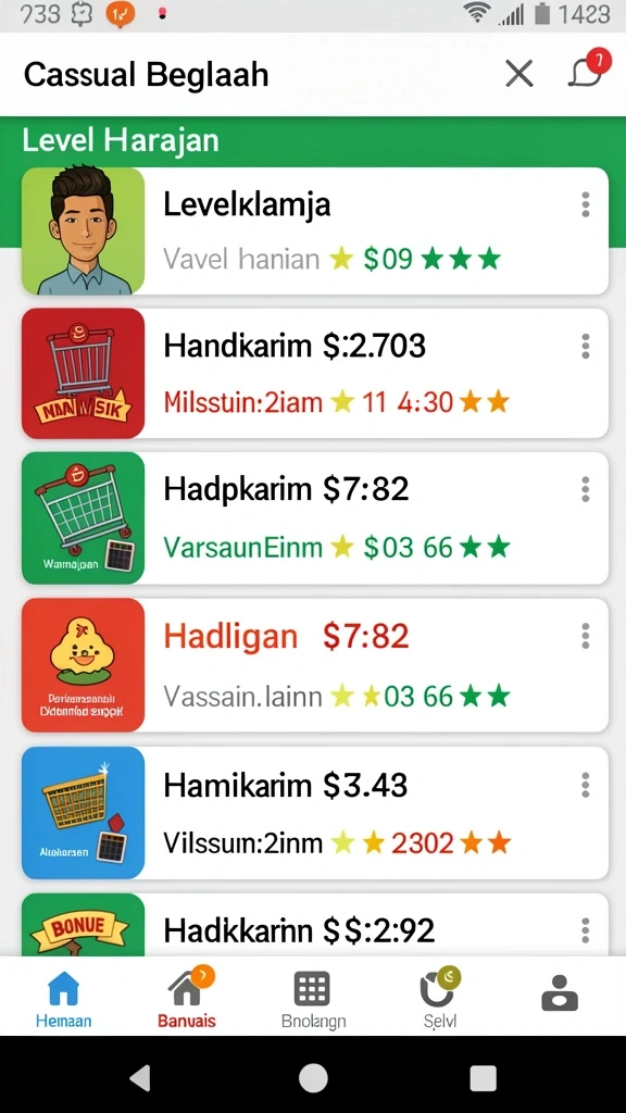 putarmega - Screenshot pengaturan yang mudah digunakan.