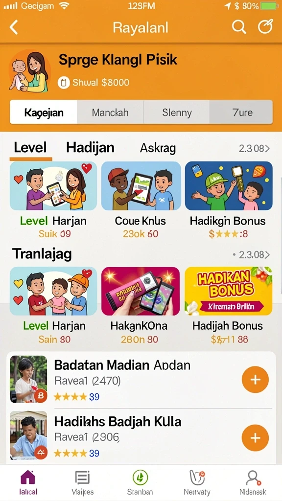 rejeki - Screenshots berisi momen menarik dari game.
